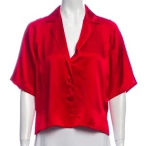 Orseund Iris Le Funk Top in Red